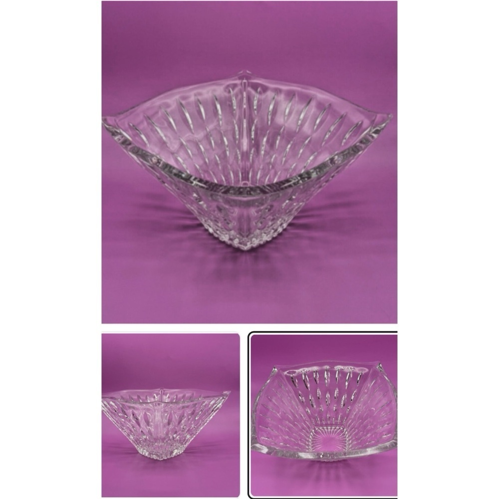 Elegant Clear Glass Bowl